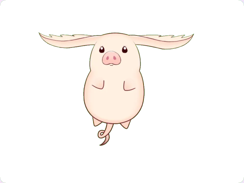 Live2D 角色展示 - 仙子猪