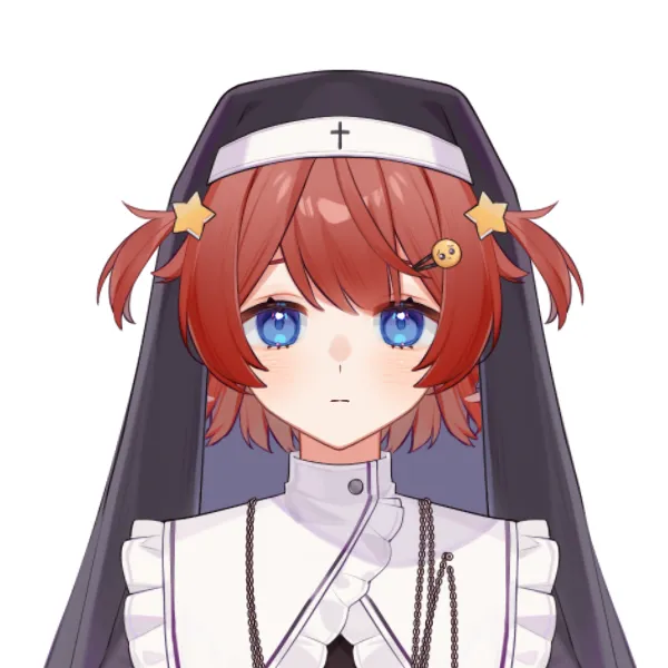 Live2D 角色展示 - 修女
